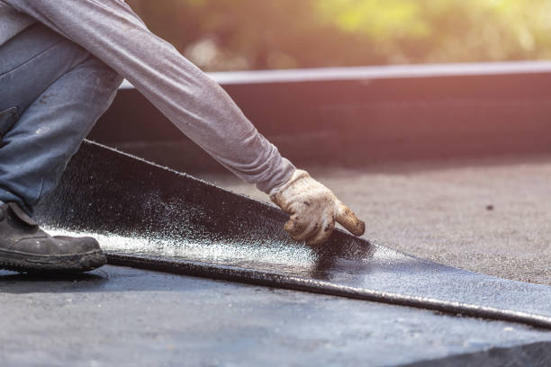 Professional Foundation Crack Repair technician working in South Bloomingville, OH